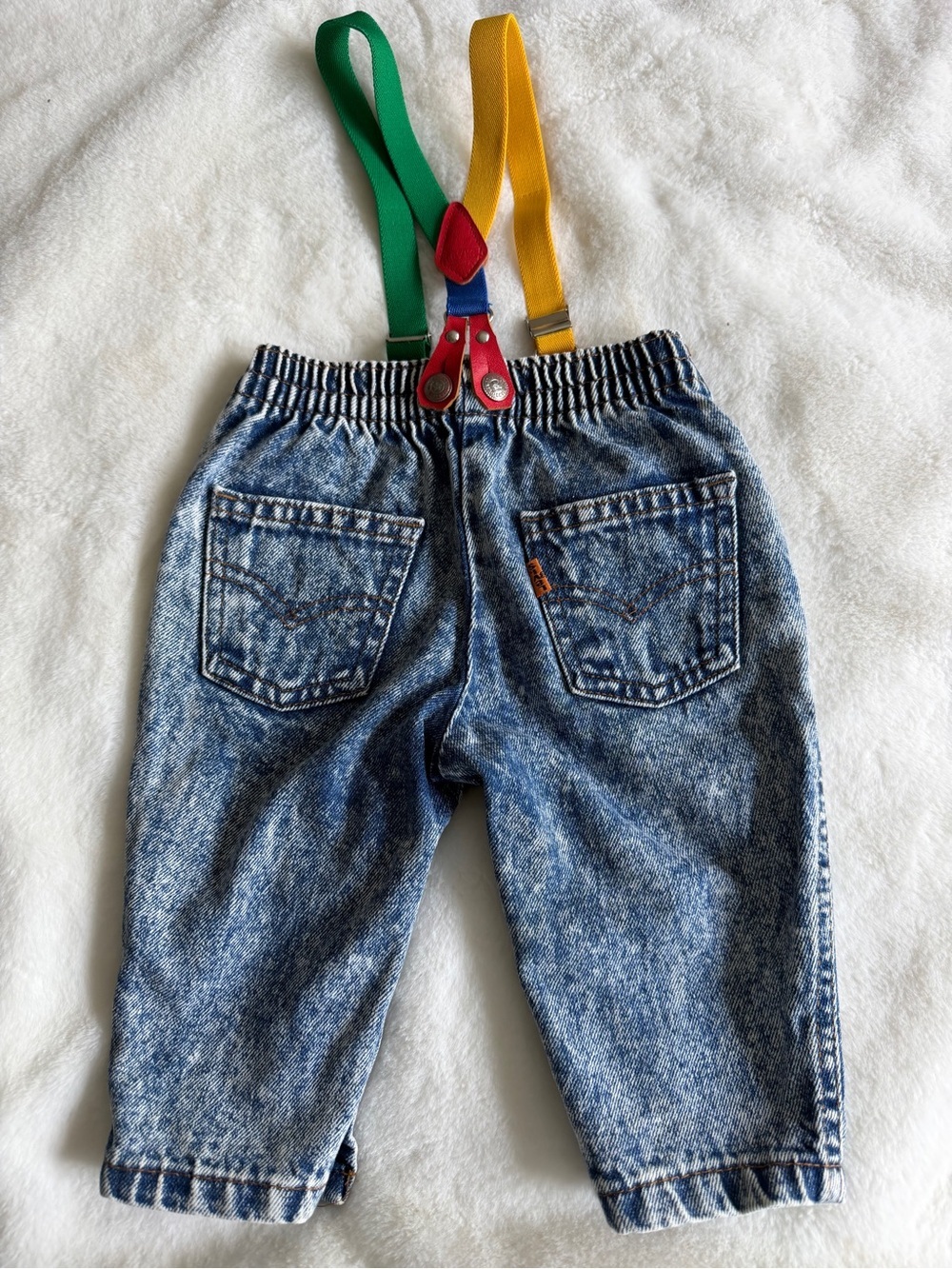 Vintage Little Levi’s Orange Tab USA Jeans 9 Months